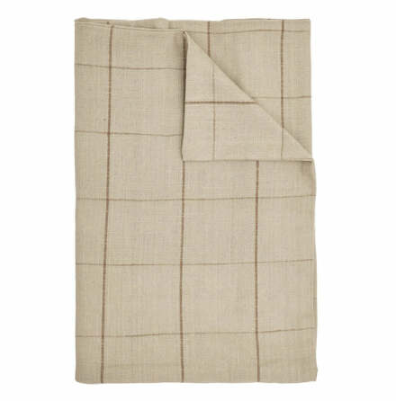 Duk - Lunnevik 150x150 cm - beige/brun