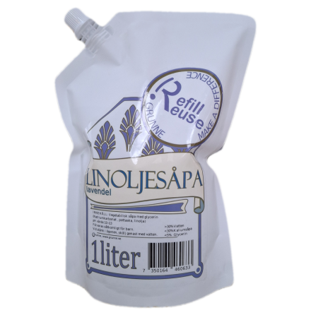 Linoljespa Lavendel - Refill 1 liter